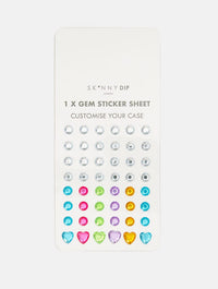Customisable Gem Sticker Shock iPhone Case Phone Cases Skinnydip London