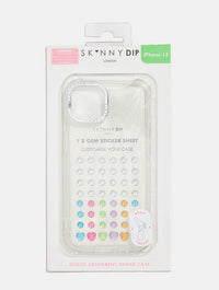 Customisable Gem Sticker Shock iPhone Case Phone Cases Skinnydip London