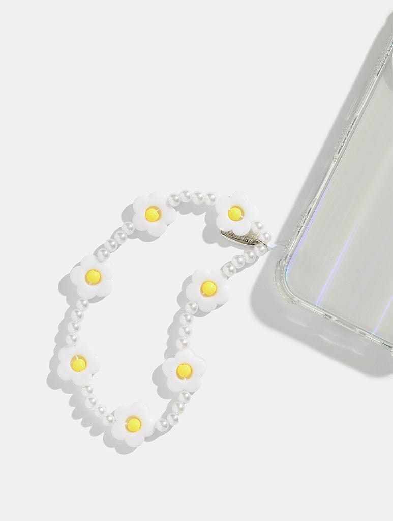 Cute Daisy Beaded Strap Phone Grips Skinnydip London