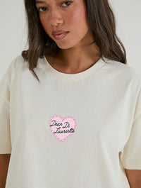 Di Laurentis 66 T-Shirt In White Tops & T-Shirts Skinnydip London