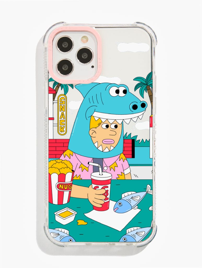 Dirty Pote x Skinnydip Shark Snacks Shock iPhone Case Phone Cases Skinnydip London