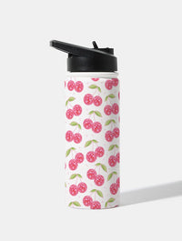 Disco Cherries 18oz Stainless Steel Water bottle Water Bottles Skinnydip London