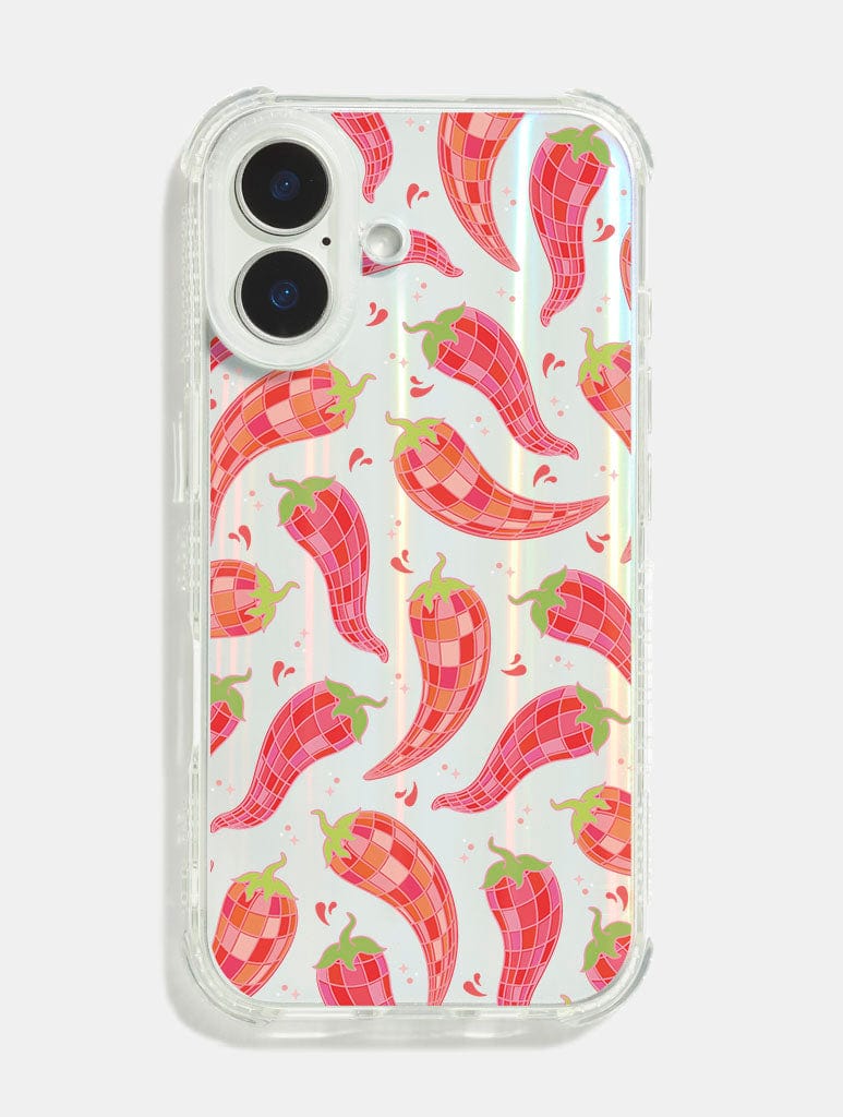 Disco Chillies Shock iPhone Case Phone Cases Skinnydip London