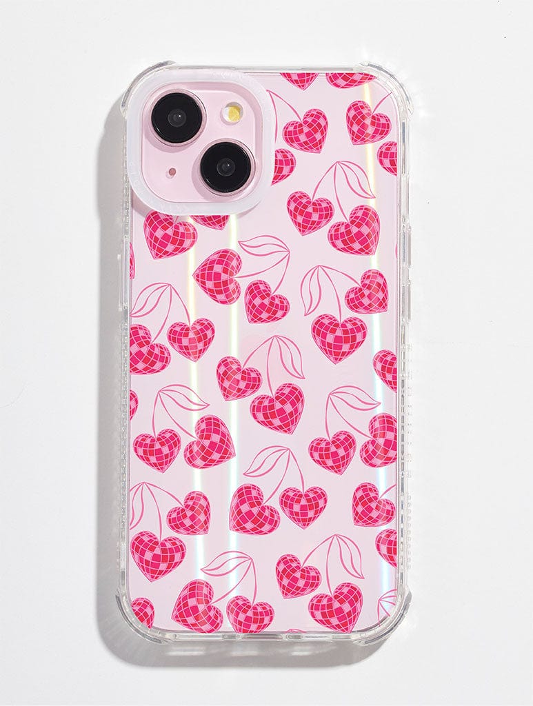 Disco Heart Shock iPhone Case | Cute Silver iPhone Cases | Skinnydip London Disco Heart Shock iPhone Case | Cute Silver iPhone Cases | Skinnydip London