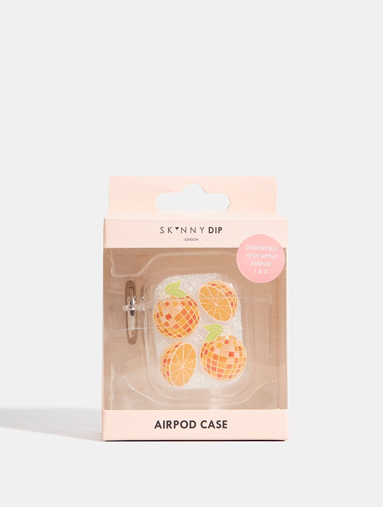Disco Orange AirPods Case AirPods Cases Skinnydip London