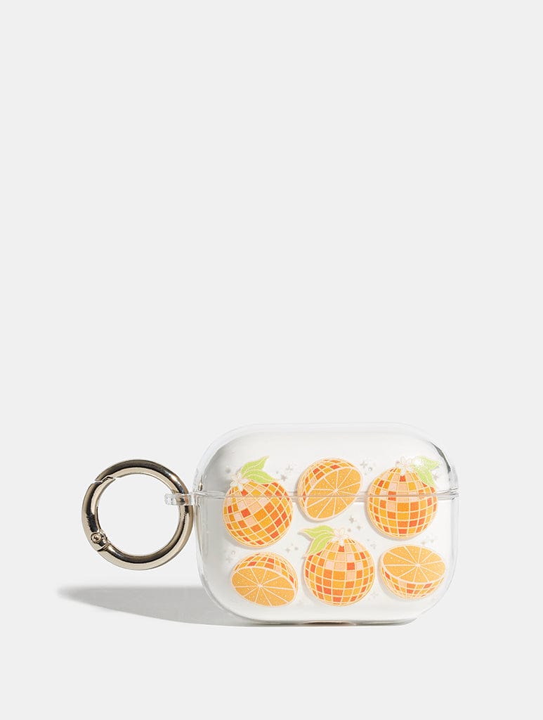 Disco Orange AirPods Case AirPods Cases Skinnydip London