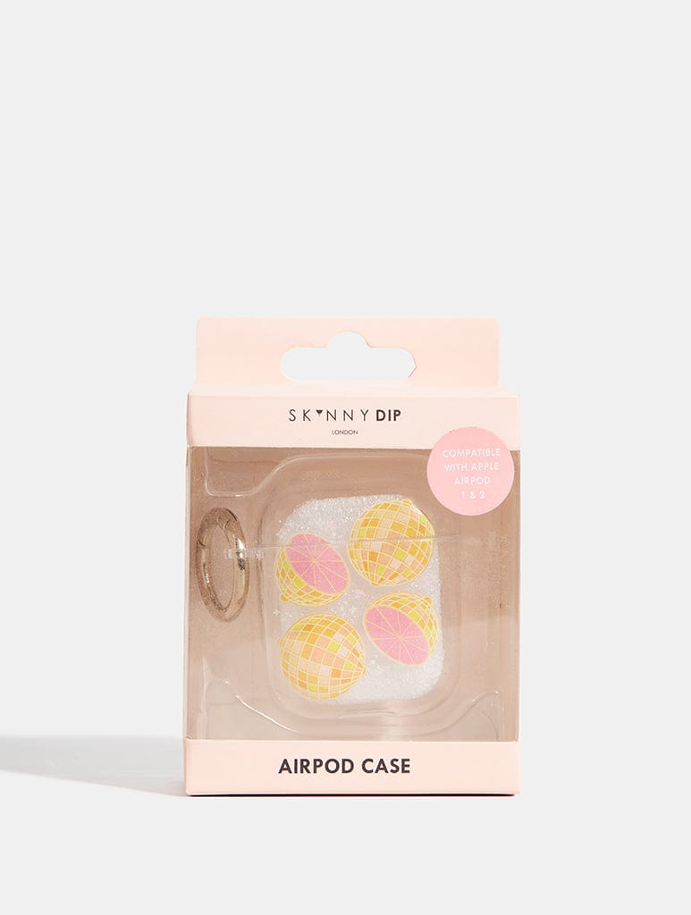 Disco Pink Grapefruit AirPods Case AirPods Cases Skinnydip London