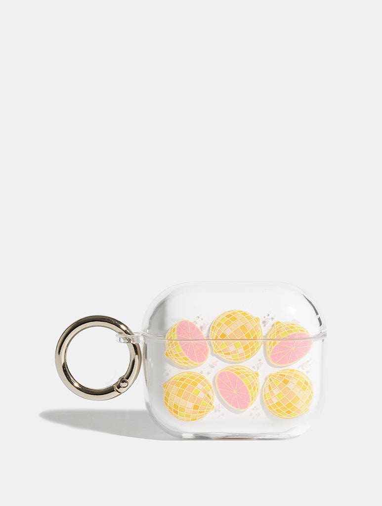 Disco Pink Grapefruit AirPods Case AirPods Cases Skinnydip London