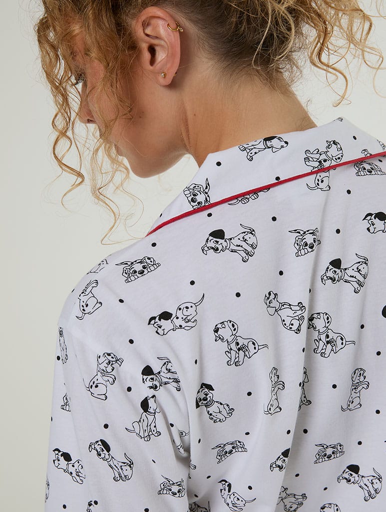 Disney 101 Dalmatians Pyjama Set with Scrunchie Lingerie & Nightwear Skinnydip London