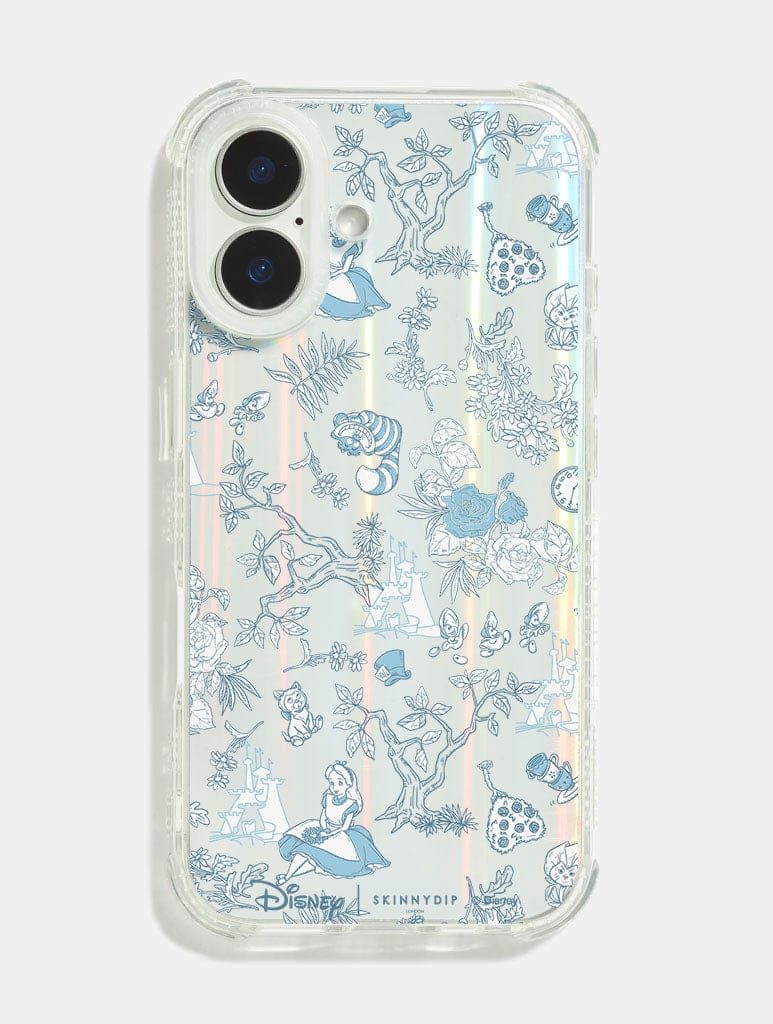 Disney Alice in Wonderland Blue Characters Shock iPhone Case Phone Cases Skinnydip London