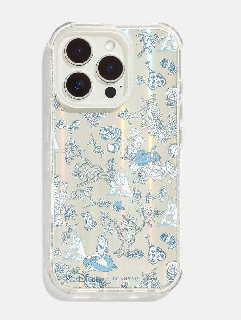 Disney Alice in Wonderland Blue Characters Shock iPhone Case Phone Cases Skinnydip London