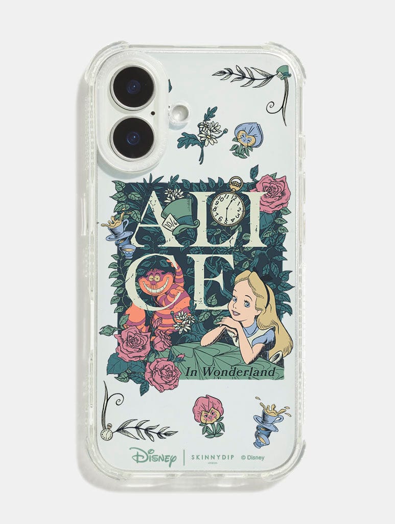 Disney Alice In Wonderland Flower Garden Shock iPhone Case Phone Cases Skinnydip London