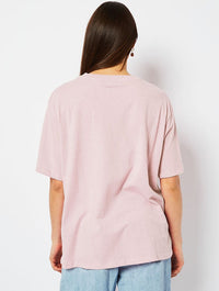 Disney Alice in Wonderland T-Shirt in Pink Tops & T-Shirts Skinnydip London