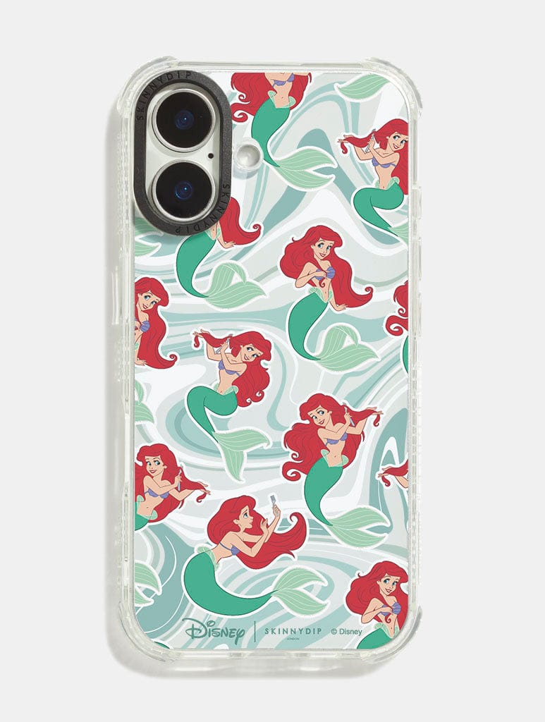 Disney Ariel Repeat Shock iPhone Case Phone Cases Skinnydip London