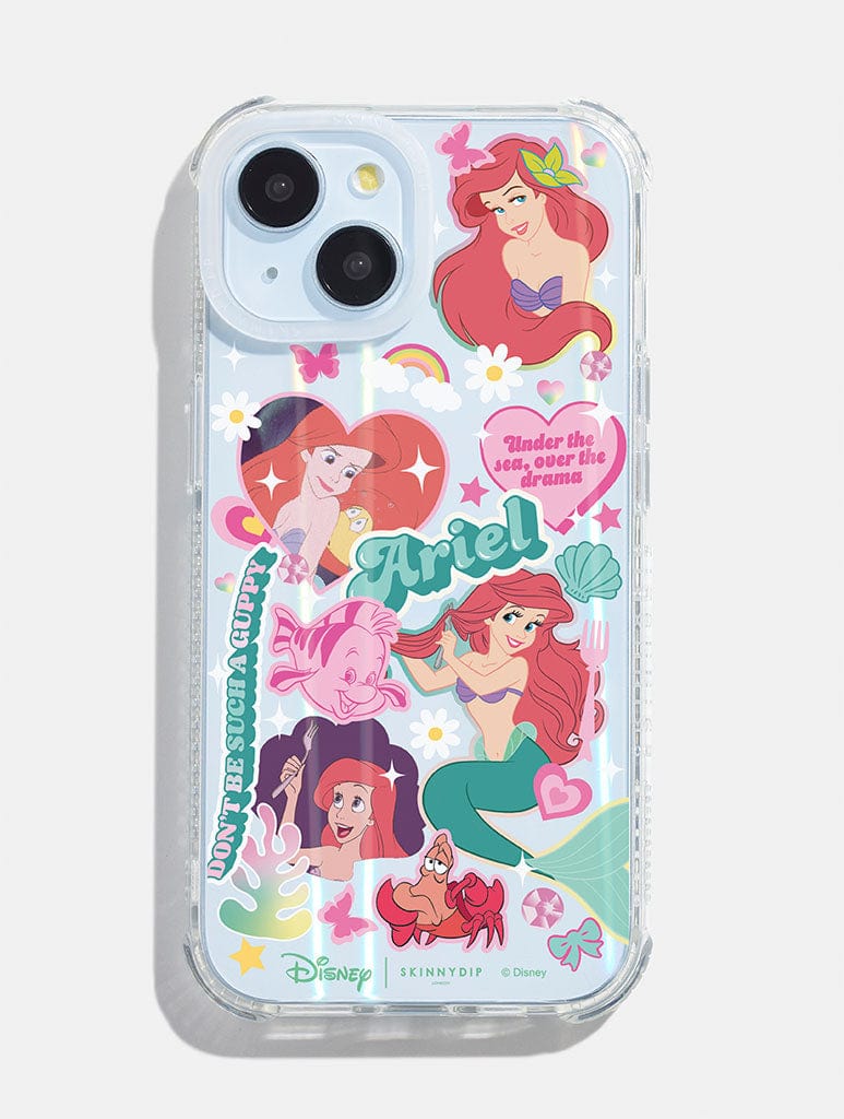 Disney Ariel Sticker Shock iPhone Case Phone Cases Skinnydip London