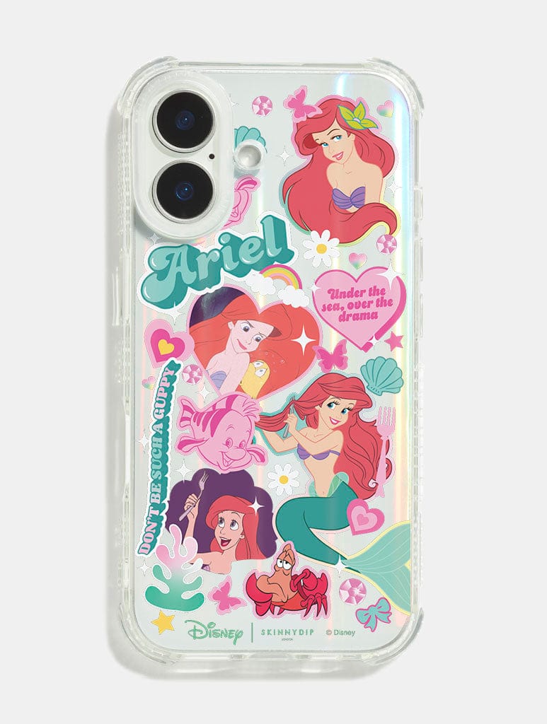 Disney Ariel Sticker Shock iPhone Case Phone Cases Skinnydip London