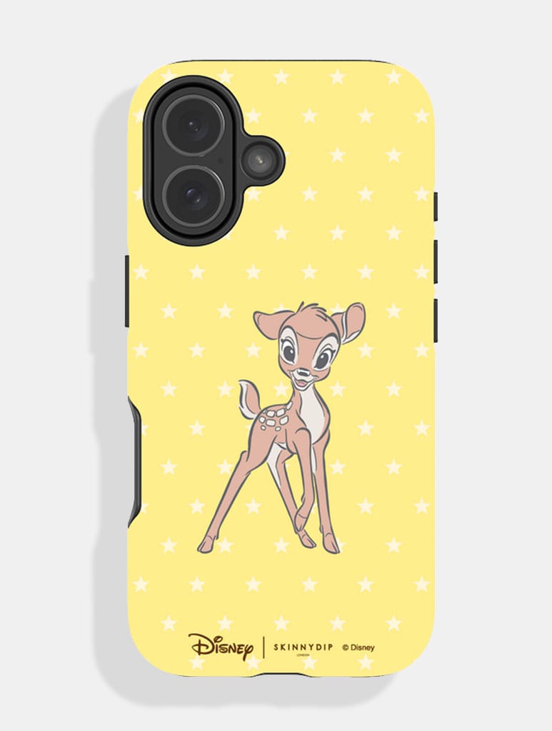 Disney Bambi Butter Yellow Ditsy Star Ultra Protective iPhone Case Phone Cases Skinnydip London
