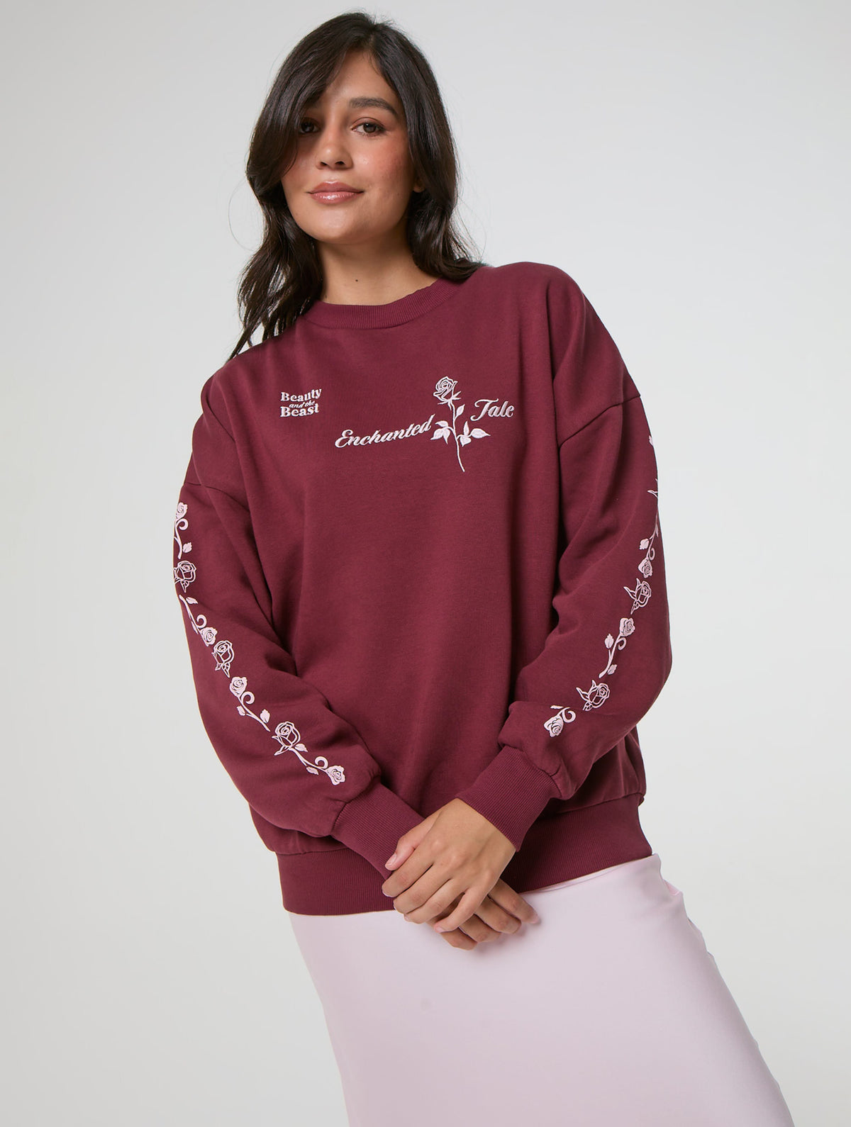 Disney Beauty and The Beast Enchanted Sweatshirt Hoodies and Sweatshirts Skinnydip London