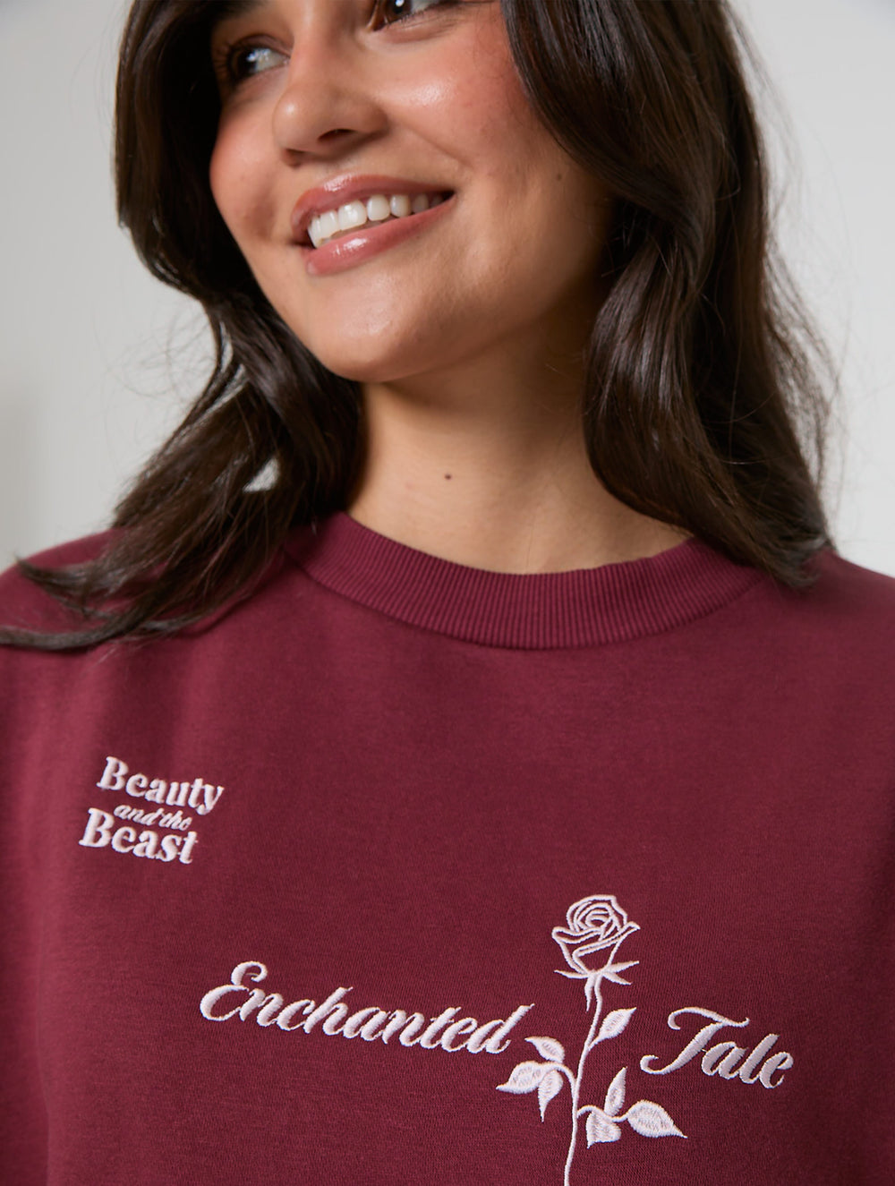 Disney Beauty and The Beast Enchanted Sweatshirt Hoodies and Sweatshirts Skinnydip London