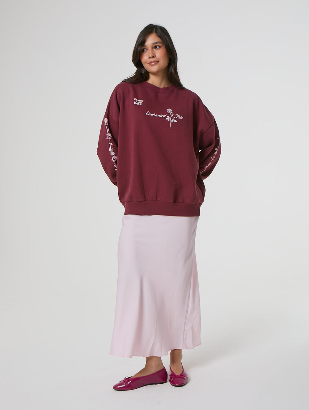Disney Beauty and The Beast Enchanted Sweatshirt Hoodies and Sweatshirts Skinnydip London