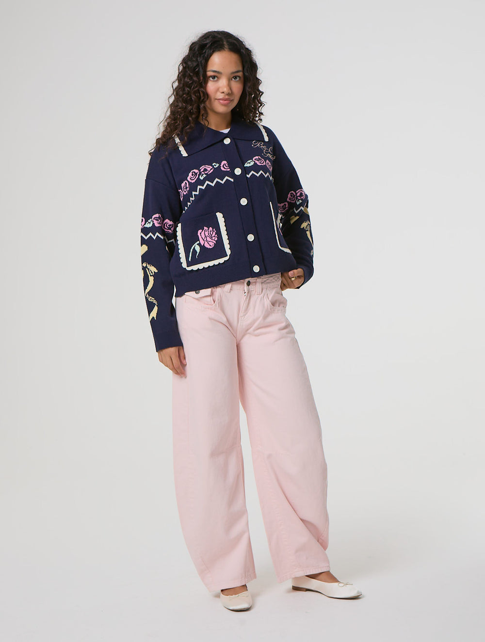 Disney Beauty and The Beast Knitted Cardigan Jumpers & Cardigans Skinnydip London