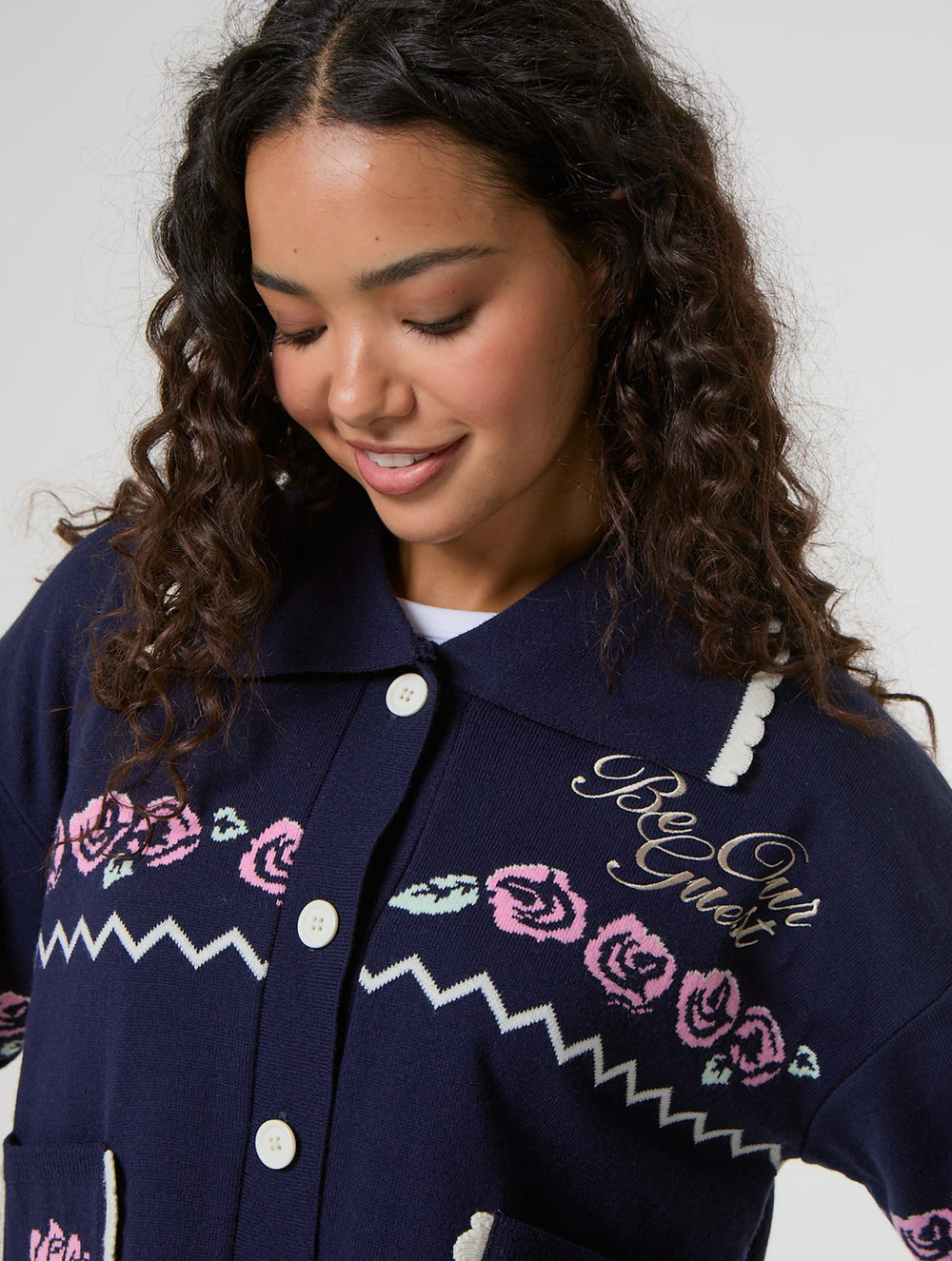 Disney Beauty and The Beast Knitted Cardigan Jumpers & Cardigans Skinnydip London