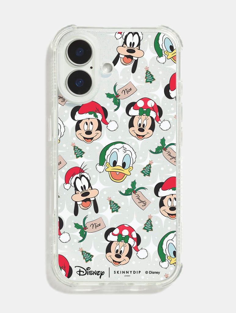 Disney Christmas Faces Shock iPhone Case Phone Cases Skinnydip London