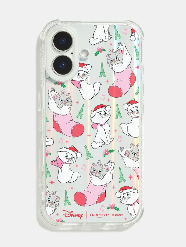 Disney Christmas Marie Shock iPhone Case Phone Cases Skinnydip London