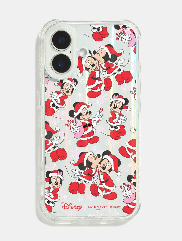 Disney Christmas Mickey & Minnie Shock iPhone Case Phone Cases Skinnydip London