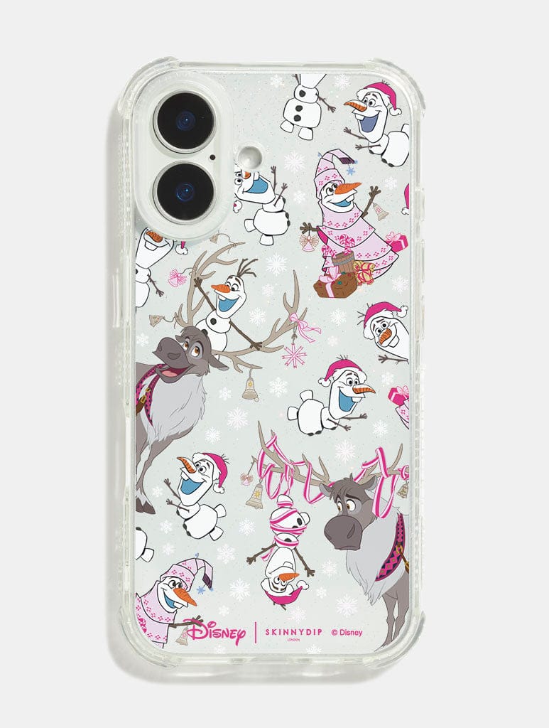 Disney Christmas Olaf Sven Shock iPhone Case Frozen