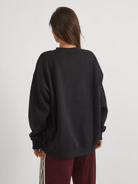 Disney Donald Duck Sweatshirt In Black Hoodies & Sweatshirts Skinnydip London