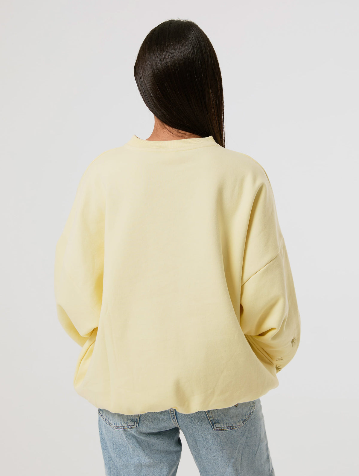 Disney Embroidered Yellow Castle Sweatshirt Hoodies & Sweatshirts Skinnydip London