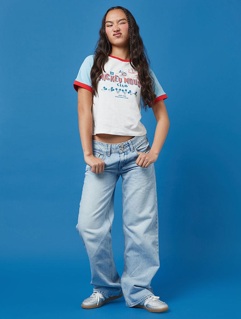 Disney Fantasia Baby Tee Tops & T-Shirts Skinnydip London