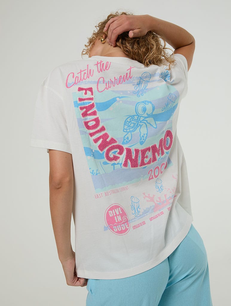 Disney Finding Nemo Catch The Current T-Shirt Tops & T-Shirts Skinnydip London