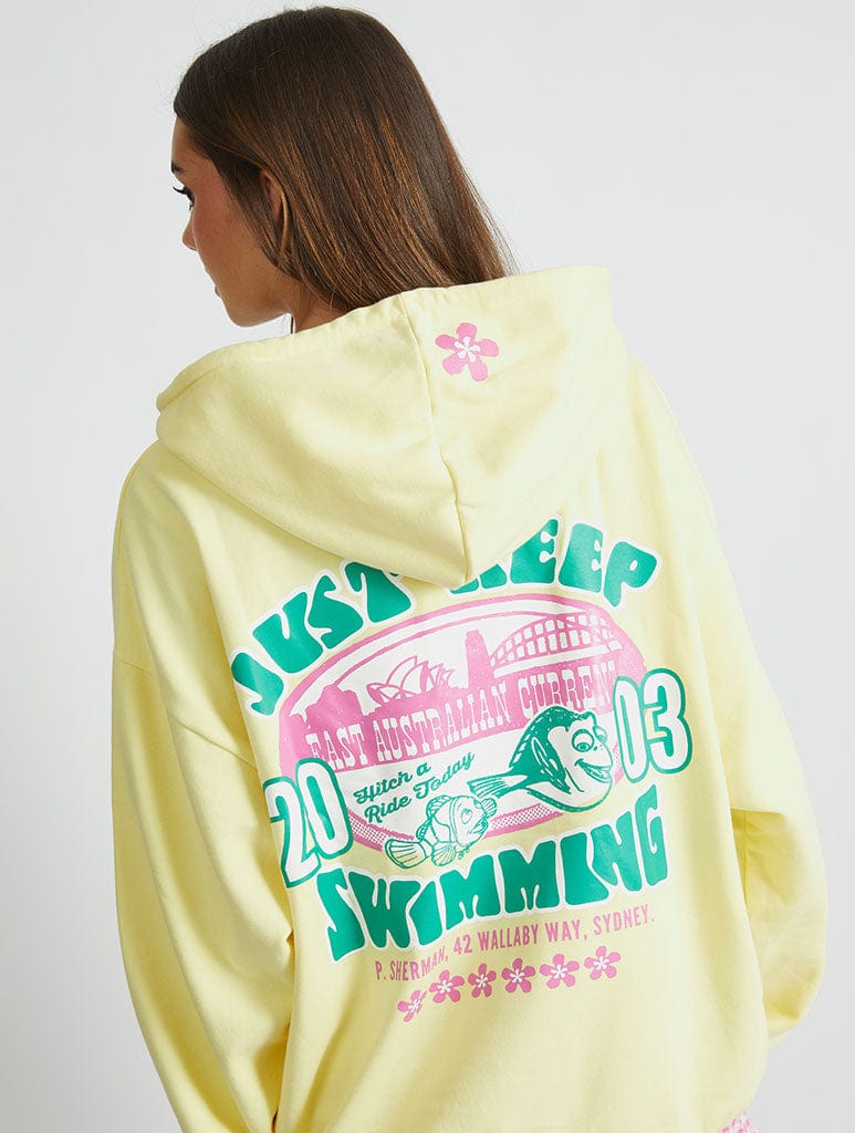Disney Finding Nemo Just Keep Swimming Hoodie Hoodies & Sweatshirts Skinnydip London