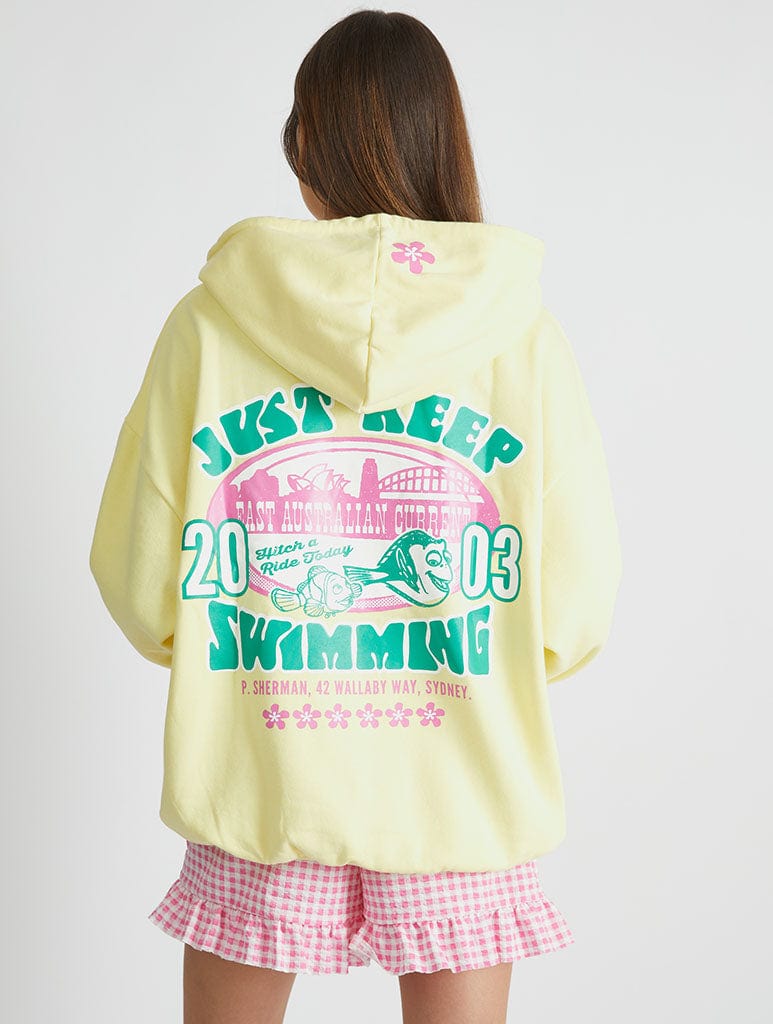 Disney Finding Nemo Just Keep Swimming Hoodie Hoodies & Sweatshirts Skinnydip London