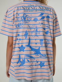Disney Finding Nemo Stripe T-Shirt Tops & T-Shirts Skinnydip London