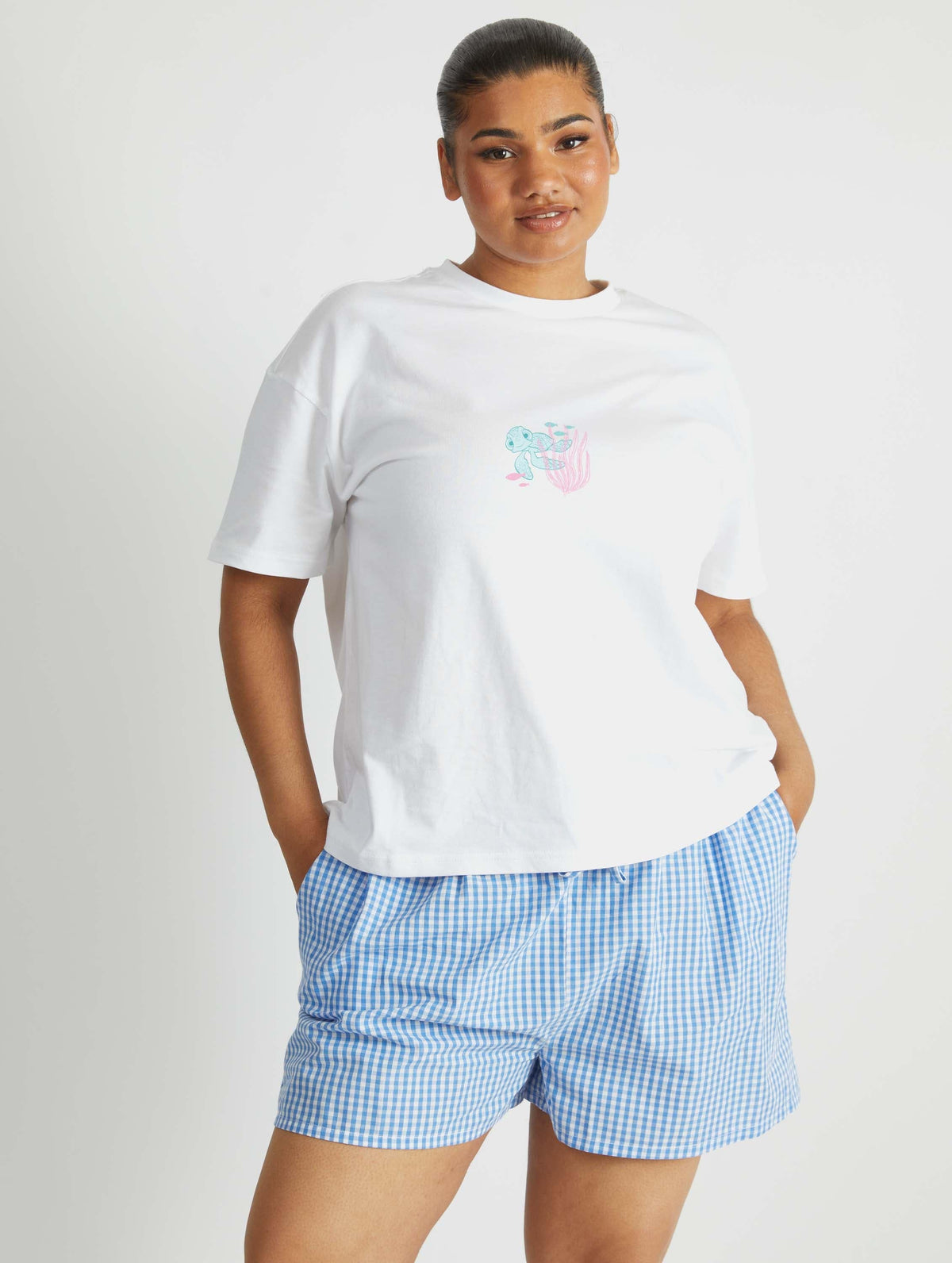 Disney Finding Nemo You So Totally Rock Squirt! T-Shirt In White Tops & T-Shirts Skinnydip London