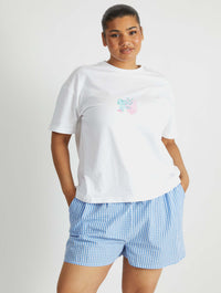 Disney Finding Nemo You So Totally Rock Squirt! T-Shirt In White Tops & T-Shirts Skinnydip London