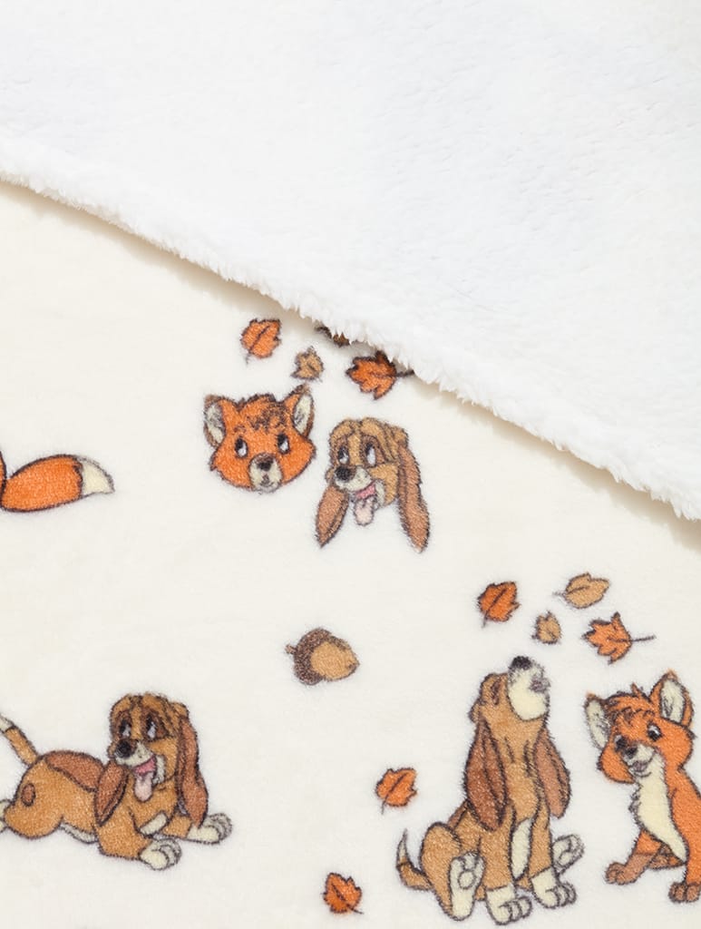Disney Fox and The Hound Blanket Home Accessories Skinnydip London