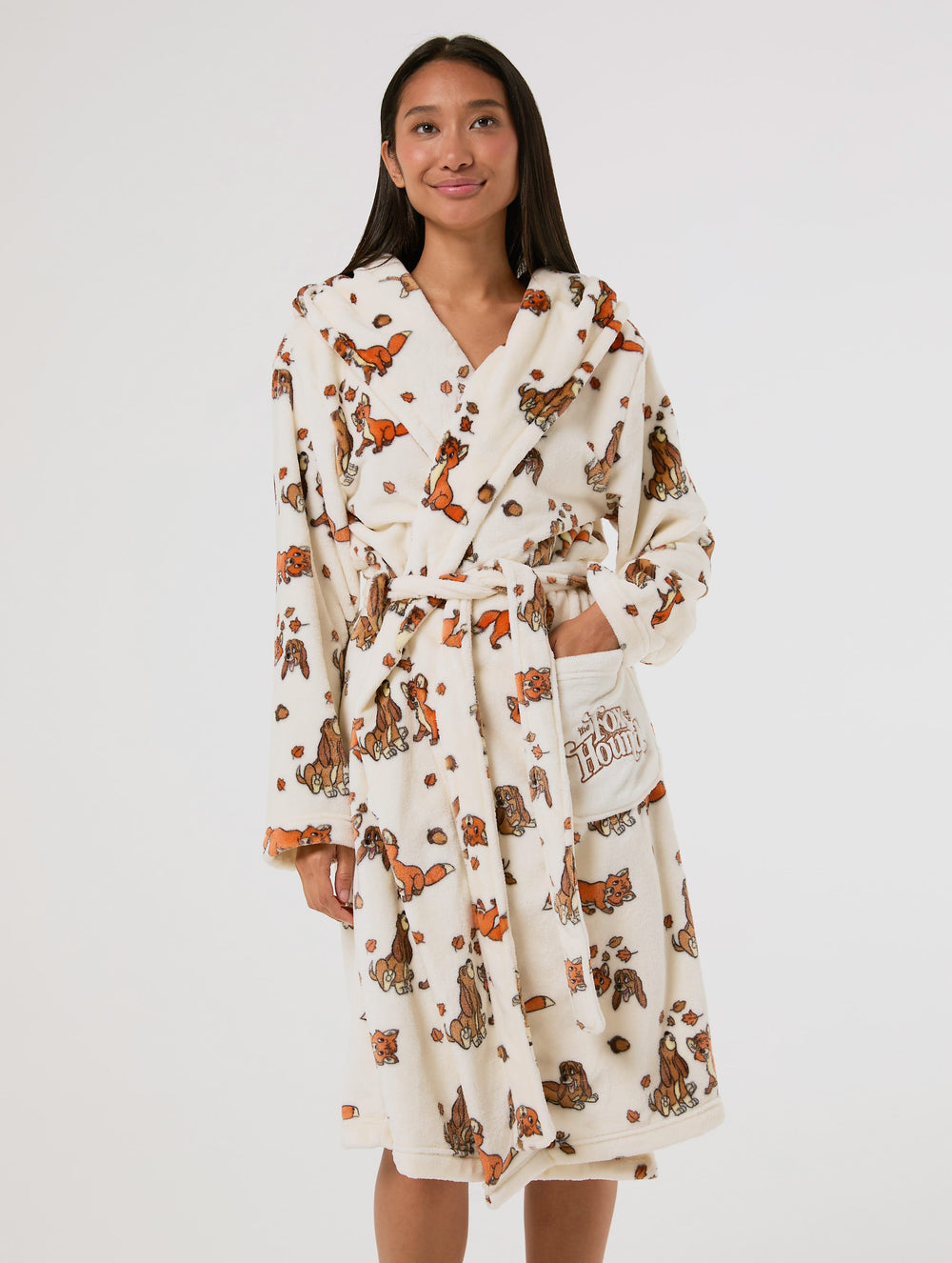 Disney Fox and The Hound Dressing Gown Lingerie & Nightwear Skinnydip London