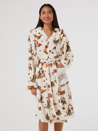 Disney Fox and The Hound Dressing Gown Lingerie & Nightwear Skinnydip London
