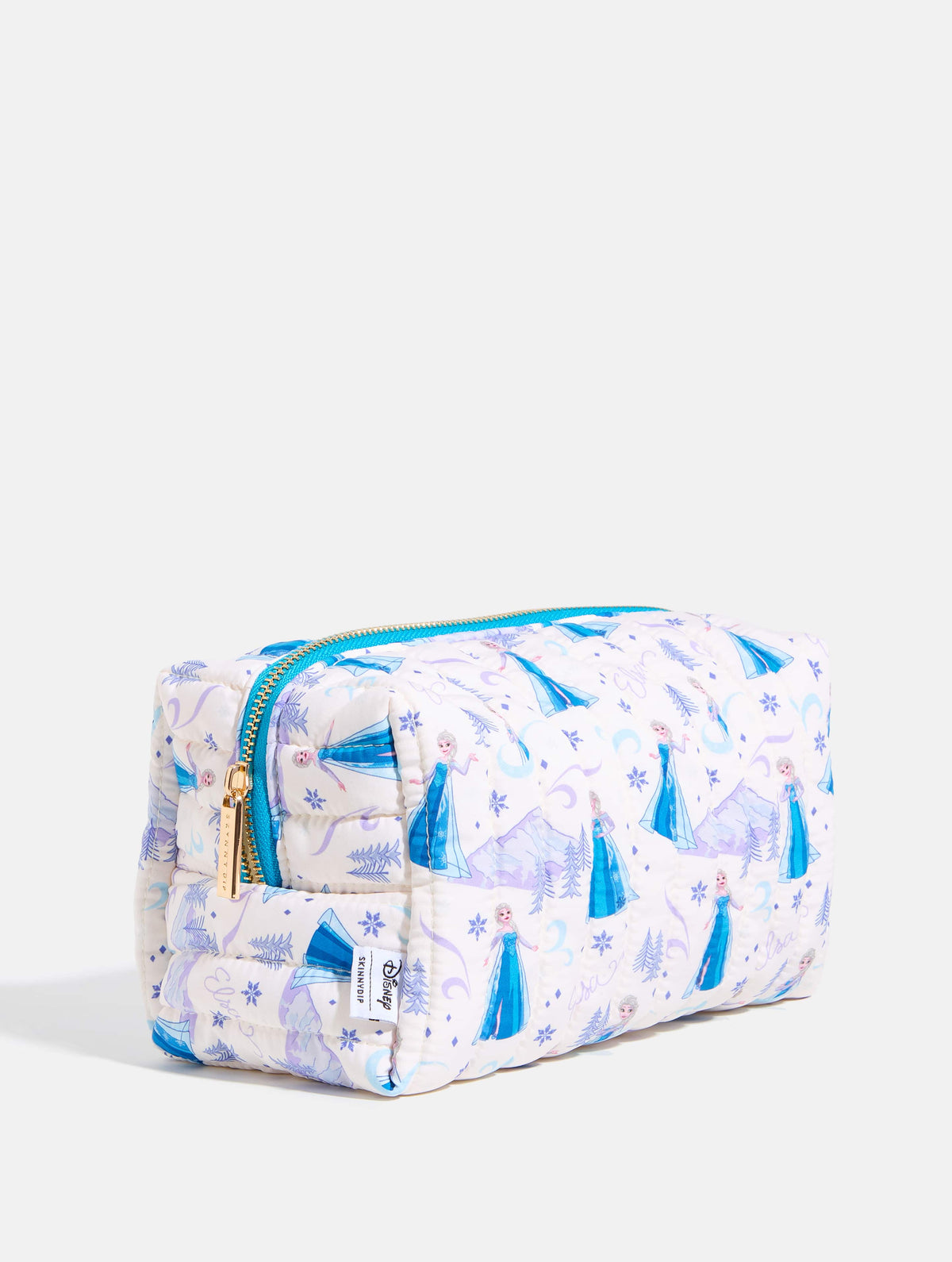 Disney Frozen Quilted Makeup Bag 2pc Set Makeup Bags & Wash Bags Skinnydip London