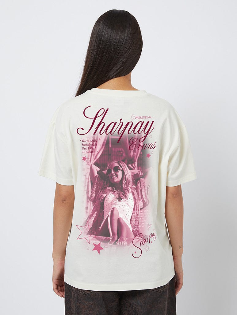 Disney High School Musical Sharpay T-Shirt In White Tops & T-Shirts Skinnydip London