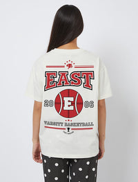 Disney High School Musical Varsity T-Shirt In White Tops & T-Shirts Skinnydip London