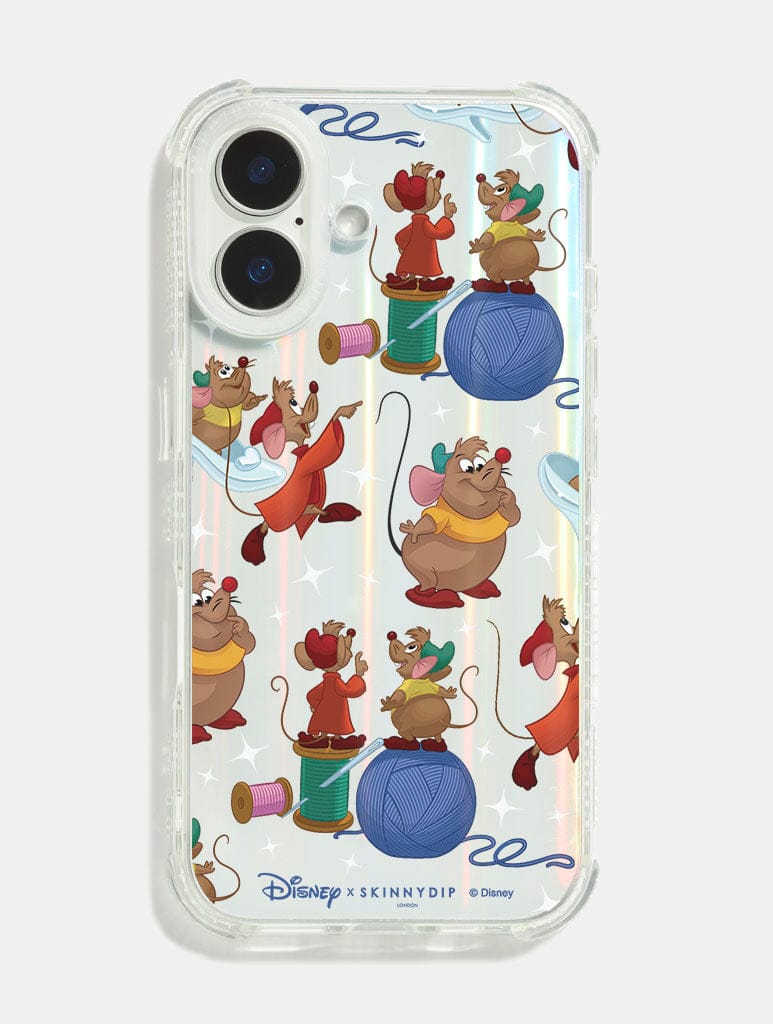 Disney Jaq & Gus Shock iPhone Case Phone Cases Skinnydip London