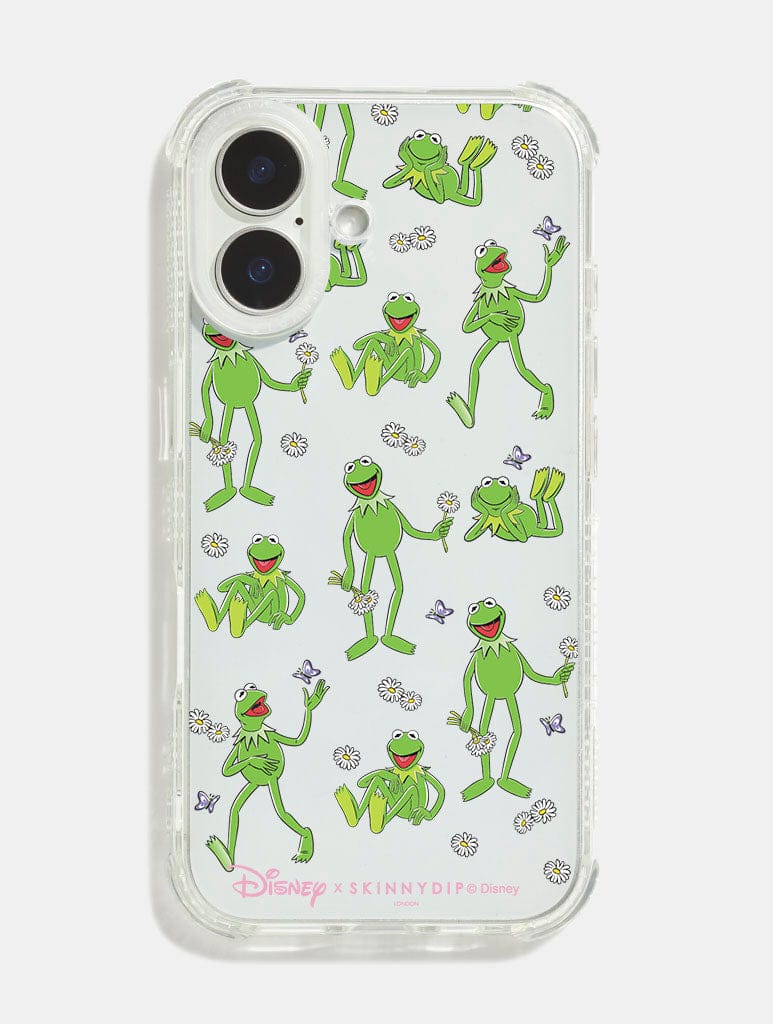 Disney Kermit Repeat Print Shock iPhone Case Phone Cases Skinnydip London