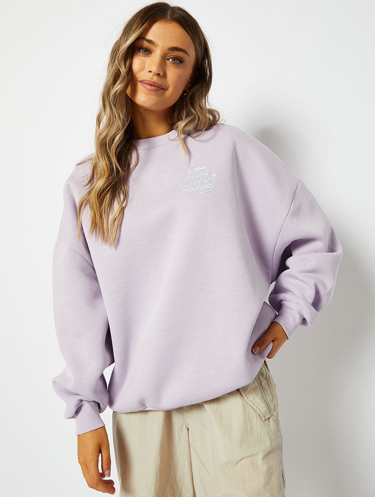 Disney Living In A Fantasy Sweatshirt Hoodies & Sweatshirts Skinnydip London