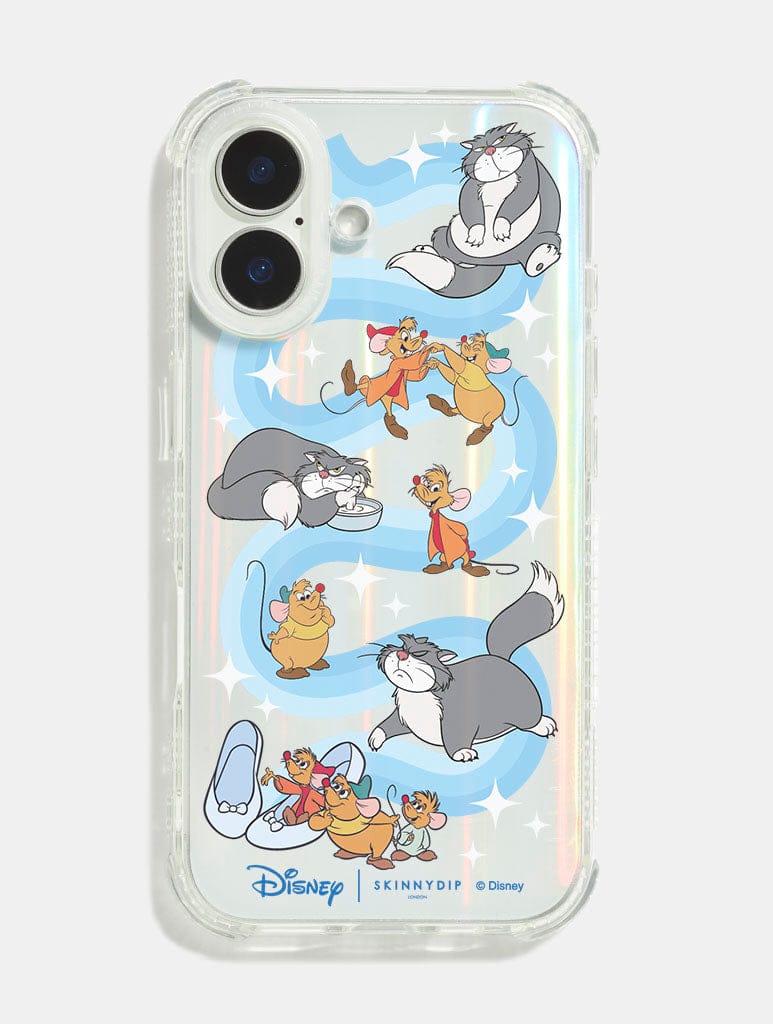 Disney Lucifer, Jaq & Gus Shock iPhone Case | Cinderella Phone