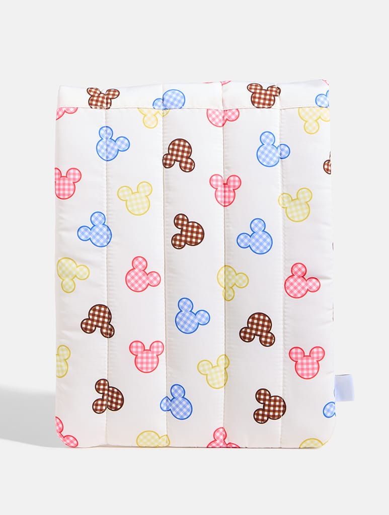 Disney Mickey Gingham Laptop Sleeve Laptop Cases Skinnydip London